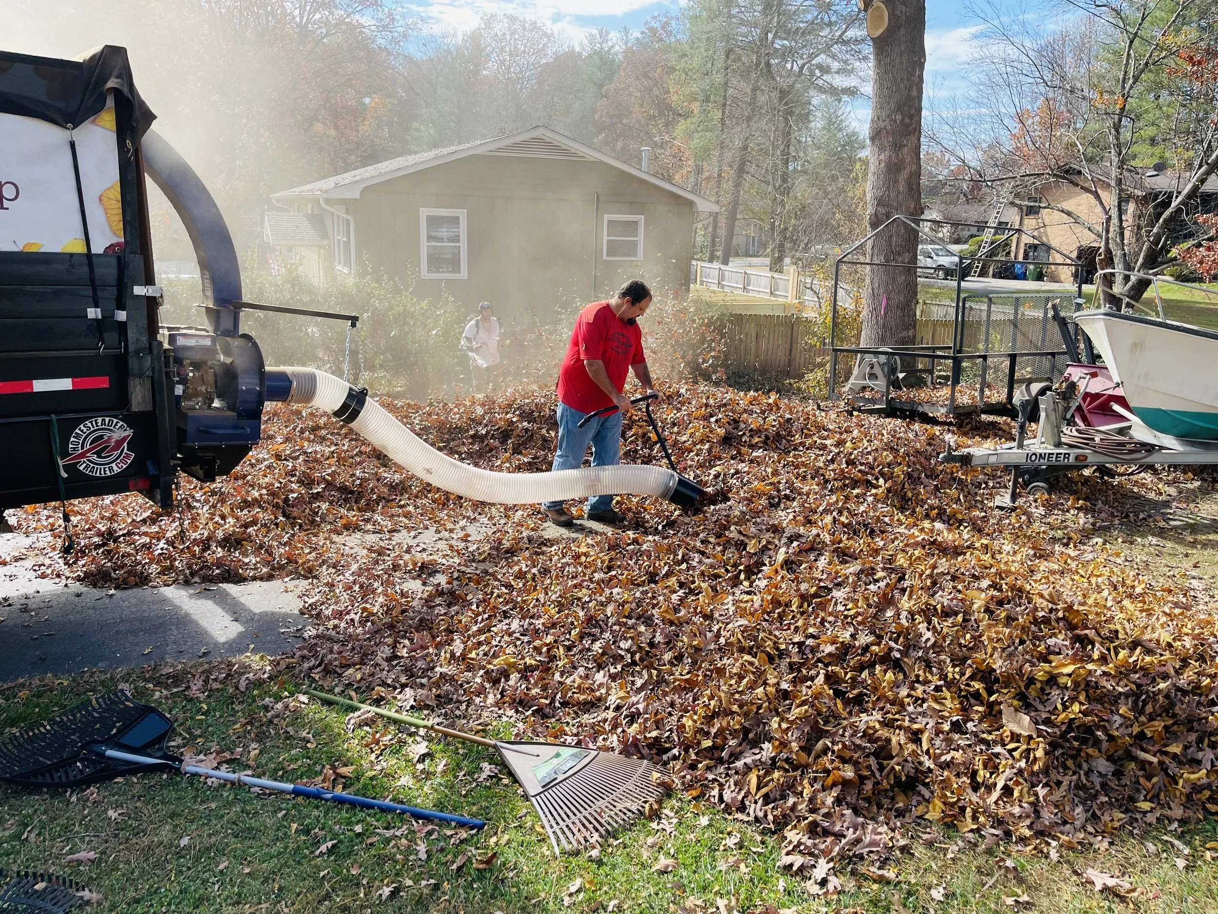 Leaf Removal in Brokenarrow project 1
