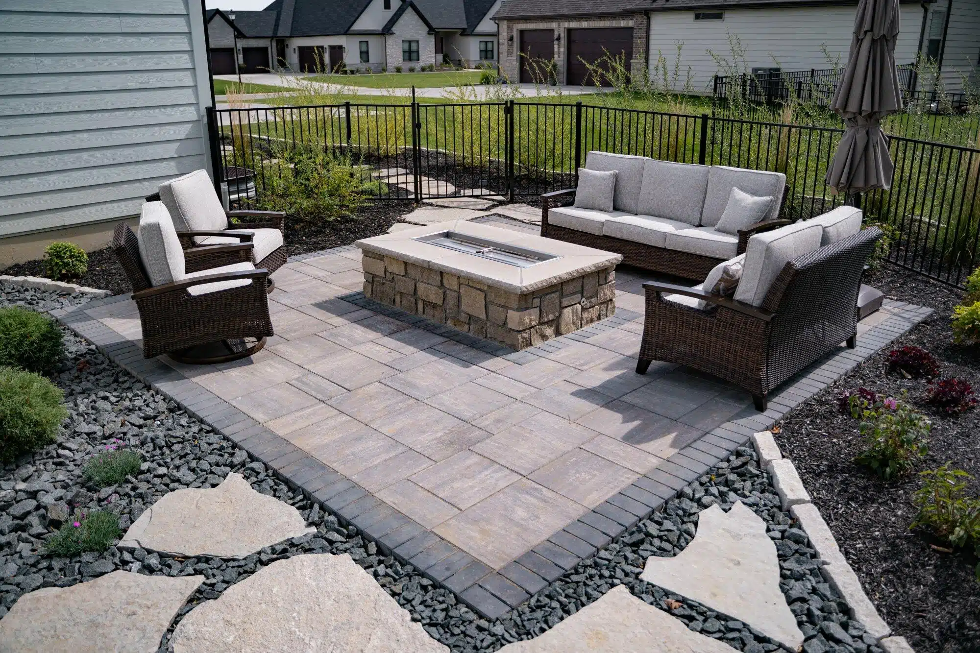 Patio Installation in Brokenarrow project 3