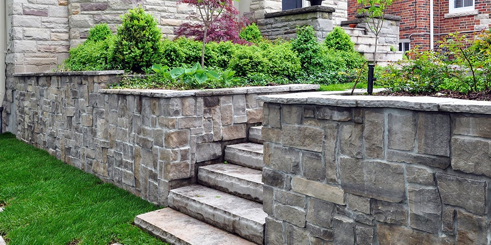 Retaining Wall Installation in Brokenarrow project 1
