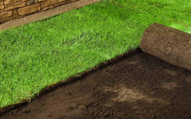 Sod Installation in Brokenarrow project 1